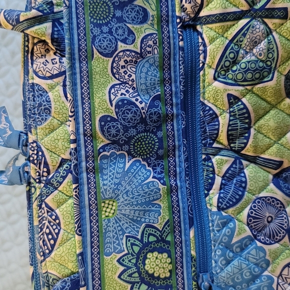 EUC Vera Bradley Bowler Bag Doodle Daisy Pattern - Picture 6 of 8